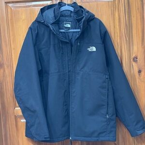 The North Face Men's black insulated jacket
